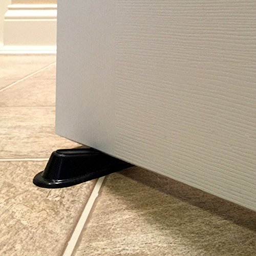 Door Stopper Rubber Doorstop 12 Pack Rubber Doorstop Wedges for Home and Office Non Scratching Soft Door Stops Wedges Multi Surface Open Door Holders - Thumbnail 3