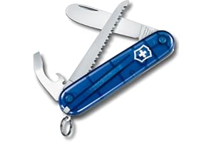 Victorinox Unisex's Pocket Knife My First, Blue Transparent, Small