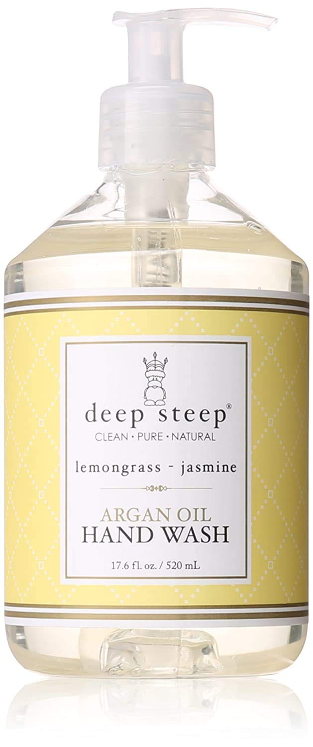 Deep Steep Argan Oil Liquid Hand Wash, Mango Papaya, 17.6 Fluid Ounce : Beauty