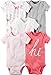 Carter's Baby Girls' 5-Pack Bodysuits Newborn