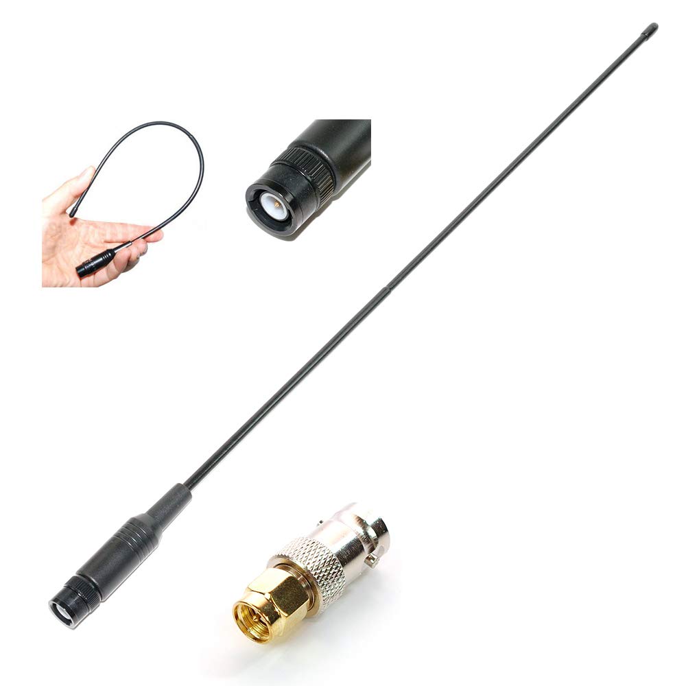 Photo 1 of Wide-Band Scanner Antenna for Uniden SDS100 BCD436HP BCD396XT BC346XT BC75XLT BC125AT BR330T Whistler TRX-1 WS1040 WS1080 RadioShack Pro Icom IC-R30 IC-RX7 AOR Alinco DJ-X11 DJ-X7T