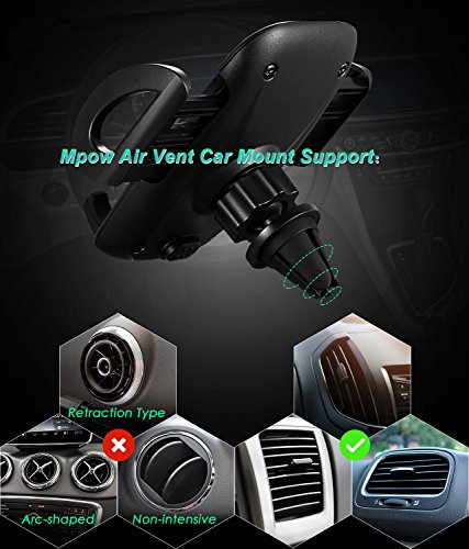 Mpow-Car-Phone-MountAir-Vent-Phone-Holder-for-Car-with-Adjustable-Car-Phone-Holder-for-iPhone-88Plus77Plus6s6Plus5S-Galaxy-S5S6S7S8-Google-Nexus-LG-Huawei-and-More