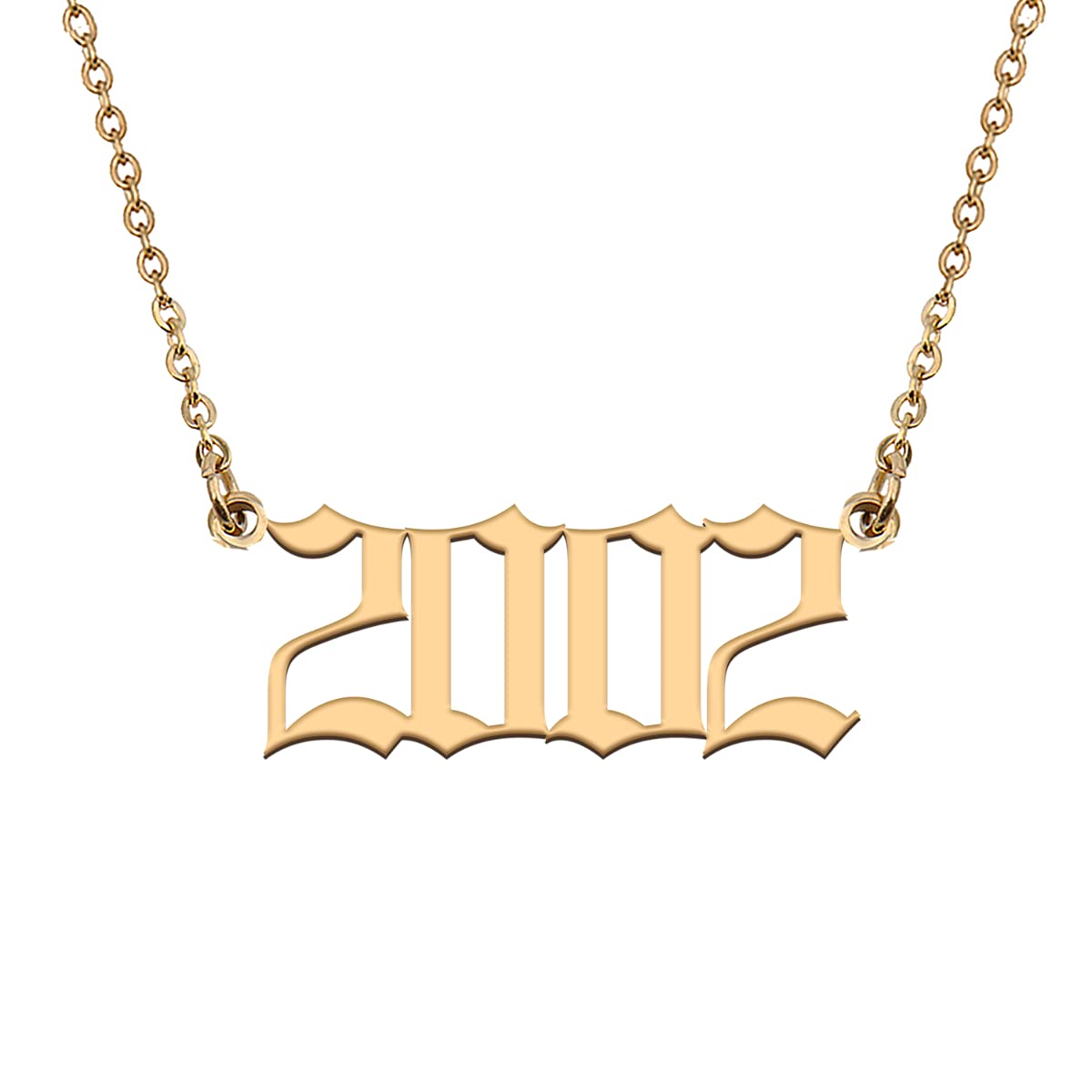 GR859C 18k Gold Plated My Best Friends Birth Year