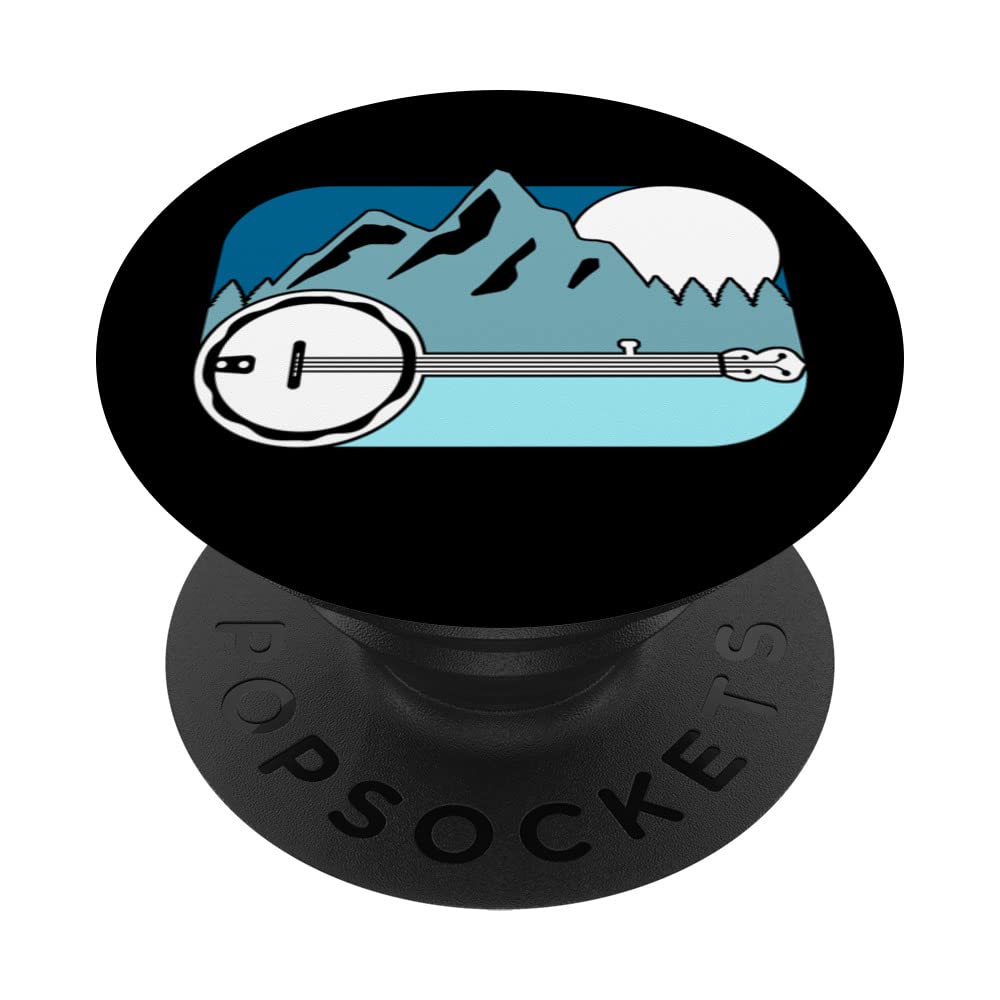 Country Banjo Player PopSockets Swappable PopGrip