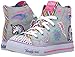 Skechers Kids Girls' Shuffles-Twist N'Turns Sneaker,gray/multi,1.5 M US Little Kid