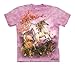 Mountain Awesome Unicorn Youth Size T-shirt , Pink , Medium