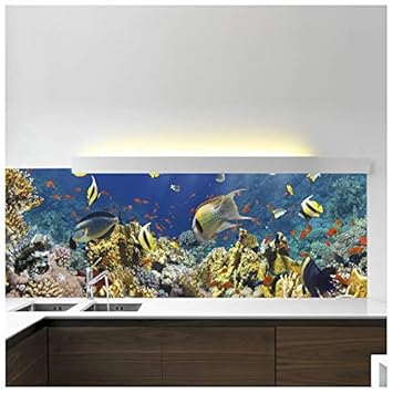 Fisch Tapete Badezimmer