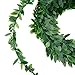 EBOOT 24.6 Yards Artificial Garland Foliage Green Leaves Fake Vine for Party DIY Headbands