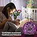 Essential Oil Diffuser, 3D Glass 200ml Galaxy Ultrasonic Aromatherapy Oils Humidifier with 7 Colors Lights, Waterless Auto Shut Off Functionthumb 4