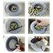 MIBOW Kitchen Sink Strainer, Garbage Disposal Strainer Sink Drain Catcher Plug Drain Cover Kitchen Sink Basket for Kitchen Sinks, Silicone, 2PCS