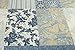 Tache Colorful Print Patchwork Floral Lightweight Quilted Bedspread Quilt Set (California King, Seaside Villa)