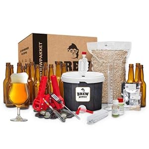 Brew Monkey Premium Tripel Bierbrouwpakket | 5 Liter | Bier Brouwen in je Eigen Keuken | Bier Brouw Pakket met Verse…