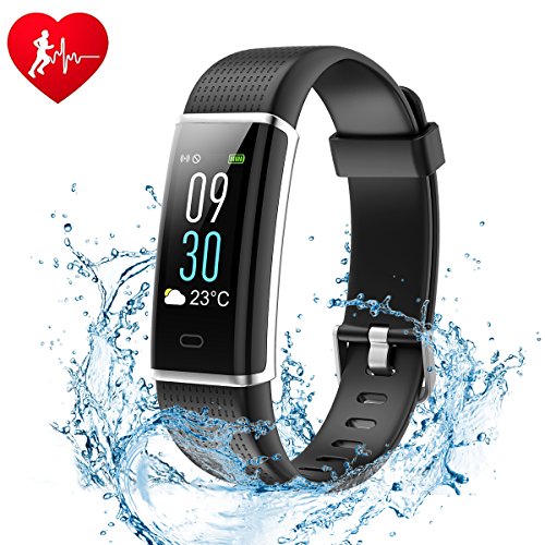 Ginsy Fitness Tracker, Smart Watch with Slim Color Touch Screen Activity Tracker Heart Rate Monitor Ginsy Fitness Tracker, Smart Watch with Slim Color Touch Screen Activity Tracker Heart Rate Monitor