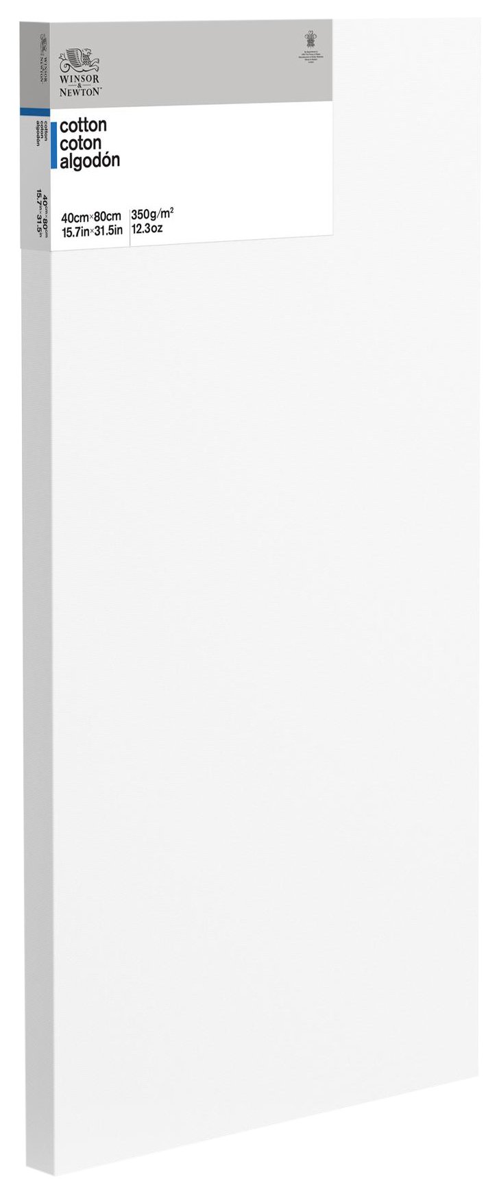 Winsor & Newton Classic 6201140 Stretcher Frame Triple Primed 350 g/m² Strip Thickness 35 mm Cotton Deep Edge 40 x 80 cm