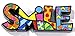 Romero Britto Miniature Table Decor, Smile