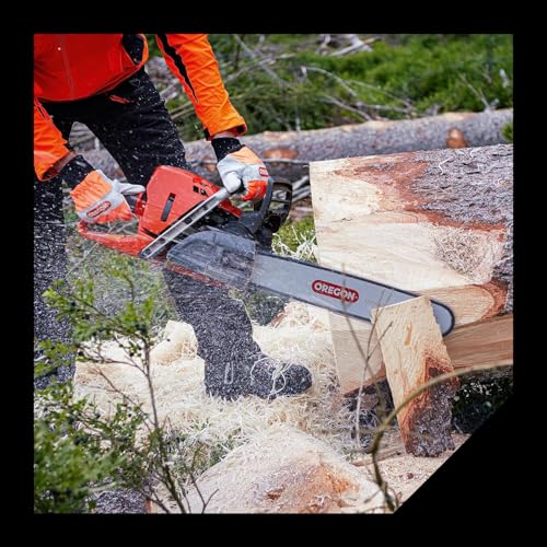 Oregon S62x3 3-Pack AdvanceCut Chainsaw Chains for 18-Inch Bar - 62 Drive Links – Low-Kickback, Fits Husqvarna, Echo, Poulan, Craftsman and more