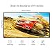 VANKYO Projector Screen 120 Inches 16:9 Portable Indoor Outdoor Projection Polyester Spandex Movie Screen Foldable Wall Mounted with Peel and Hooks