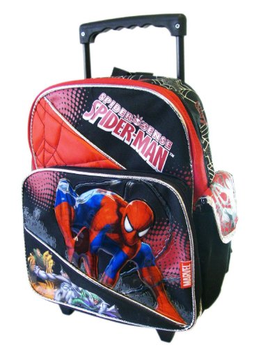 spiderman rolling backpack