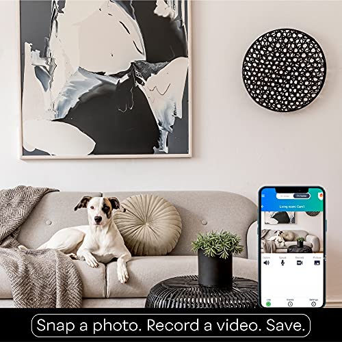Vivitar Smart Home Security Camera, Indoor Wide Angle WiFi Camera for Home Security with Night