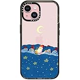 CASETIFY Impact iPhone 15 Case [4X Military Grade Drop Tested / 8.2ft Drop Protection] - Late Night - Clear Black