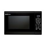 SHARP Countertop Microwave Oven with Removable 12.4" Carousel Turntable, 1100 Watt, 1.4 Cubic Feet, Black