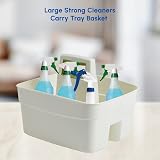 ACCURATE Kitchen Tidy Organiser Multipurpose Caddy with Handle Cream view 6