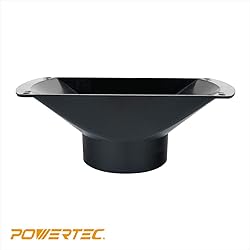 POWERTEC 70150 Rectangular Dust Hood Collector