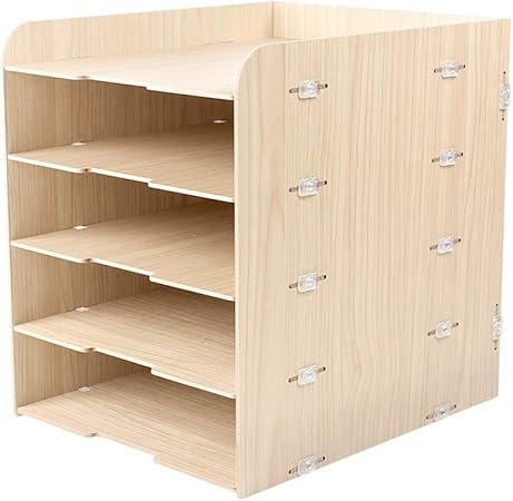 WDX - Soporte para archivador de libros simple caja de almacenamiento: Amazon.es: Hogar