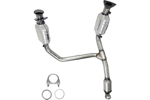 PULCHERFLOW Catalytic Converter Fit for 2014-2018 Chevy Silverado 1500/ GMC Sierra 1500 4.3L V6/5.3L V8, 2015-2019 Chevy Suburban/Tahoe/GMC Yukon/Yukon XL 5.3L V8 Catalytic Convertor (EPA Compliant)