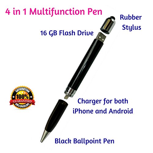 4 in 1 multifunction pen, emergency smartphone power ch…