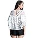 BLDO Women's Summer Loose Ruffles Lace Blouse Shirt Tops