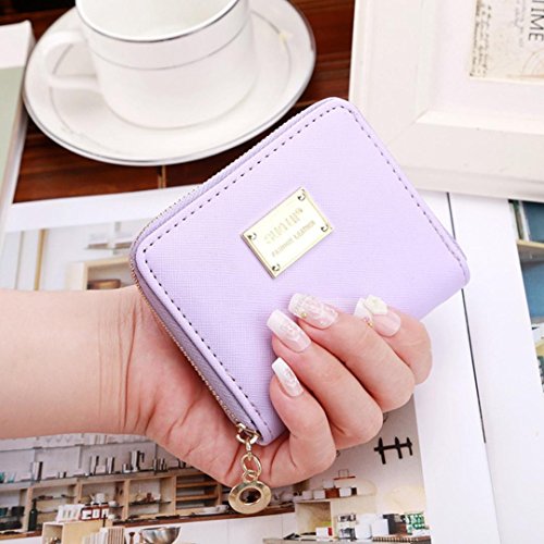 Cute Small Mini Wallet Holder Zip Coin Purse Clutch Handbag Womens Grils