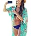 Womens Cover up Bohemia Tassel Swimsuit Beachwear Bikini Dress, Free Size White/Black