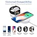 Apple Watch Charger, iWatch Charger, iPhone Wireless Charger, Ultra-thin 2 in 1 Qi Wireless Charging Pad Stand for Apple Watch Series 1/2/3 iPhone X iPhone 8/8Plus Samsung Galaxy Note Samsung