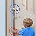 2 Pk Door Finger Safety Guard Slip-on Bumper Stop. Flips On/Off. By PinchNot®