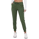 M MOTEEPI Womens Joggers Lightweight Running Pants with Pockets, Drawstring Jogging Pants