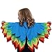 Kids Unisex Parrot Cowboy or Cowgirl Costume Western Dress Up Rawhide Vest Size 2-4 - Set of 6