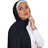 ANKOMINA Women Soft Cotton Muslim Jersey Hijab Head