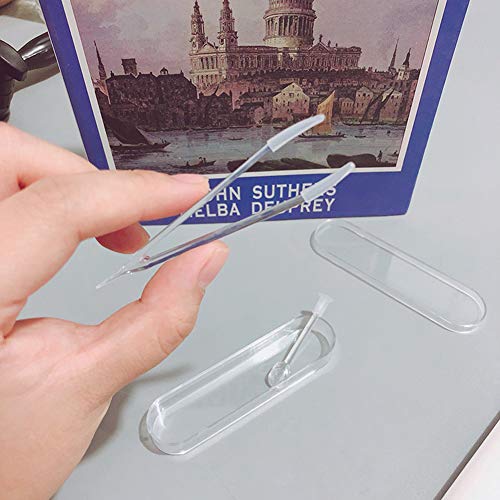 image for KISEER 5 Pack Clear Portable Travel Contact Lens Remover Tool Kit Eye 