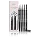LAURA GELLER NEW YORK INKcredible Gel Eyeliner - 5 Pc Full Size Kit - Waterproof Smudge-proof Eyeliner Pencil - Built in Sharpener