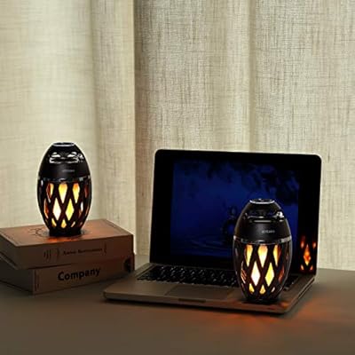 dikaou led flame table lamp