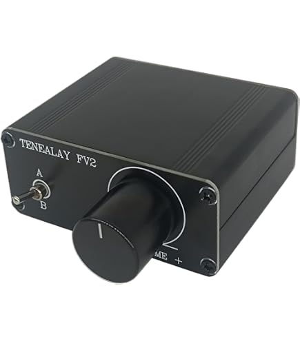 Amazon.com: Schiit SYS Passive Preamp Volume Control and 2-Input