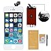WEELPOWER LCD Touch Screen Digitizer Glass Replacement Assembly for iPhone 5 with Repair Tool (White)
