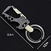 Lancher Key Chain Bottle Opener with (2 Extra Key Rings and Gift Box) Heavy Duty Car Keychain for Men and Women