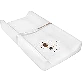 JVEOO Waterproof Baby Changing Pad Wipeable Diaper Changing Mat | Non-Slip with Safety Strap 31.5x16 Inch Infant Diaper Change Pad Suitable for Dresser &amp; Table Baby Changer
