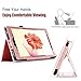 BENTOBEN Fire HD 8 Case(2018/2017/2016 Released,8th/7th/6th Generation),Kickstand Glitter Sparkly Folding Cover with Stylus Holder & Auto Wake/Sleep Protective Case for Amazon Fire HD 8, Rose Gold
