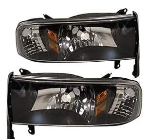 Amazon.com: 1994-2001 Dodge Ram 1 Pieces Headlight with Corner Signal