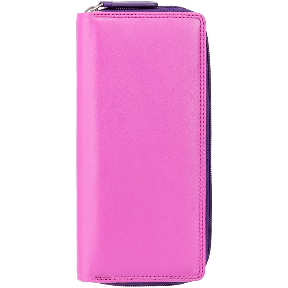 Visconti Rainbow RB55 Large Bifold Wallet For Women – Multi-Color Leather With Many Pockets - View #13