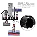 KEEPOW 2 Pack Docks Station Accessory Organizer Holders Wall Mount Accessories Compatible with Dyson V10, V8, V7