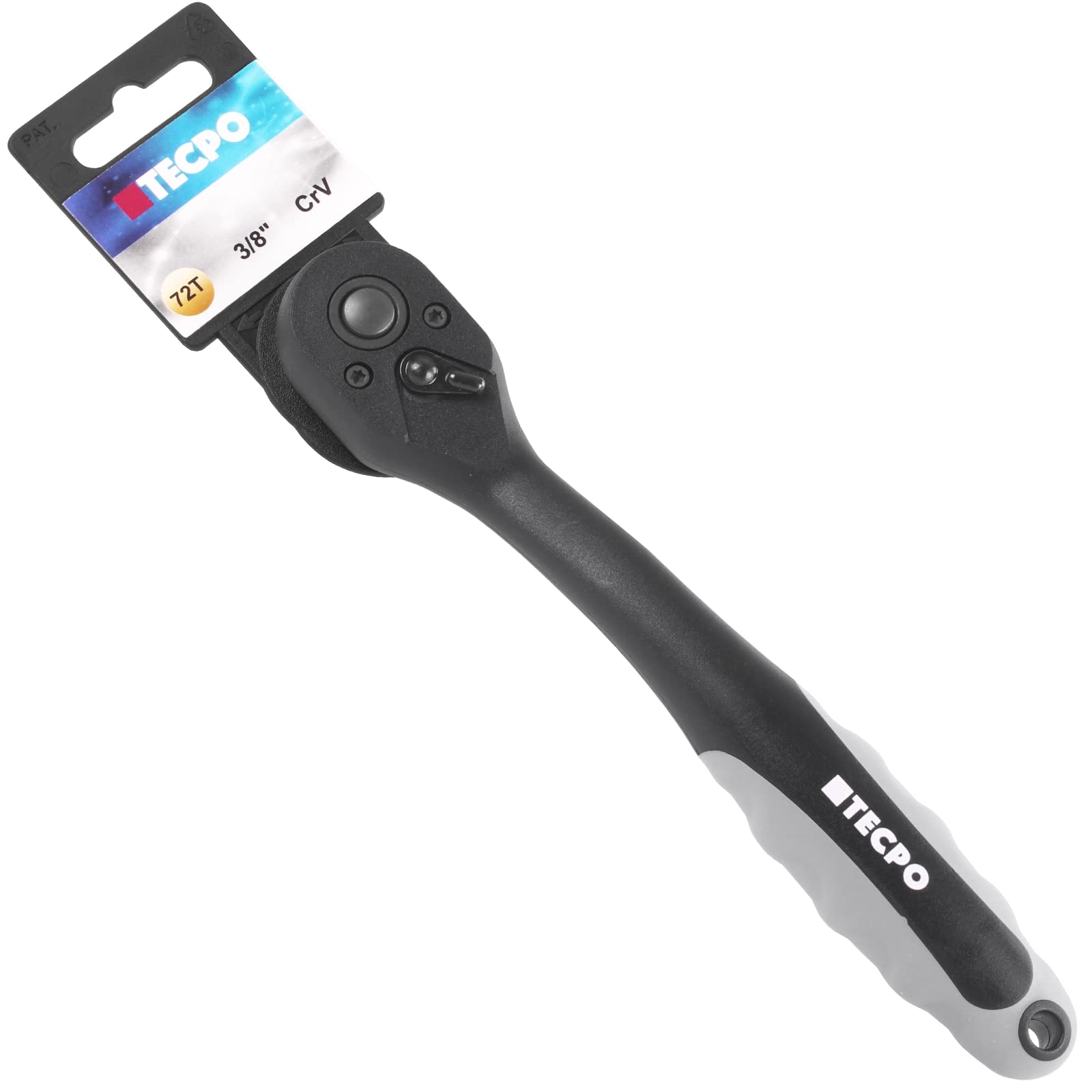 TECPO Drehmomentschlüssel 3/8" 10-60Nm Werkzeug + Ratsche 7